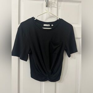 Aritzia Wilfred free subah t-shirt twist knot shirt